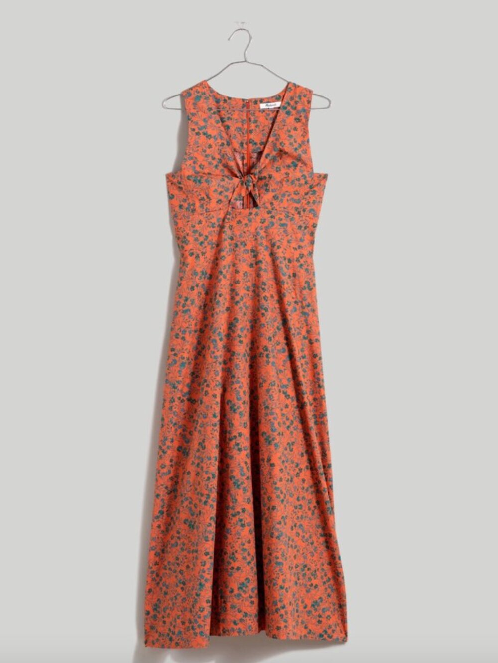 Madewell Twist-Front Midi Dress